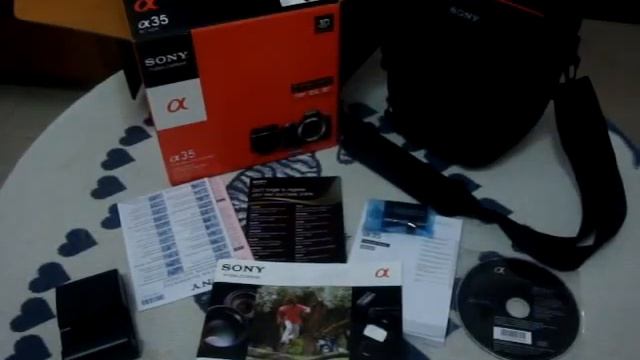 Sony SLT A35k Unboxing смотреть онлайн