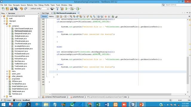 #61 Java Swing Tutorial | JFileChooser in Java Swing смотреть онлайн