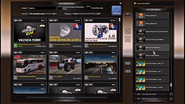 ETS2 1.43 CONVOY MAP COMBO Promods2.60, Roex3.3 Road to Asia1.3, Maghreb map 0.2 etc. 19 Maps. смотреть онлайн