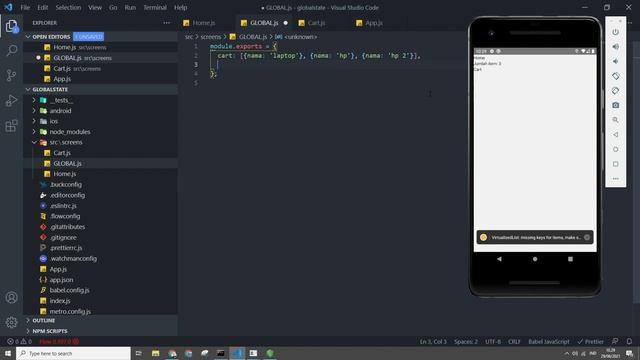 Cara Mudah Membuat Global Variable di React Native смотреть онлайн