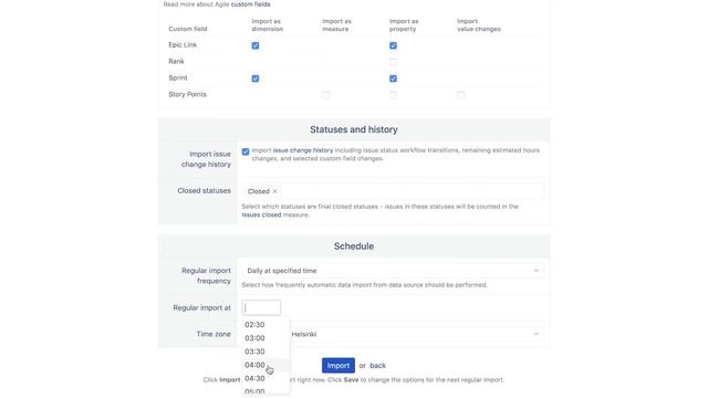 Import data into eazyBI смотреть онлайн