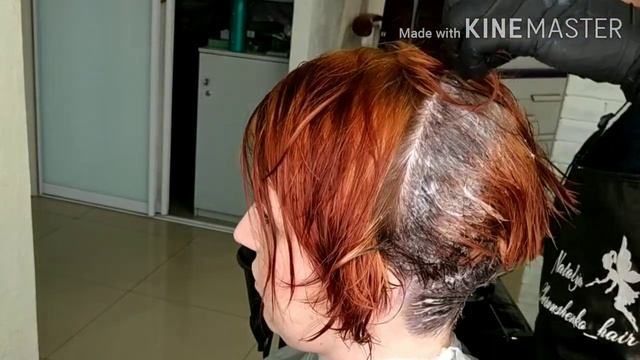 Изменить прическу, цвет волос и вот что получилось... смотреть онлайн