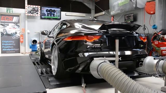 Jaguar F-Type 5.0 liter 1000 HP Tuning смотреть онлайн