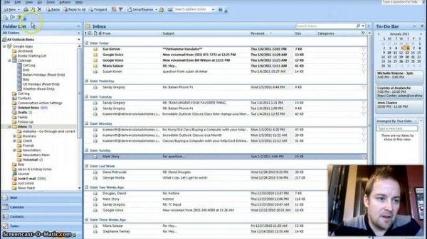 Import emails from excel to Outlook