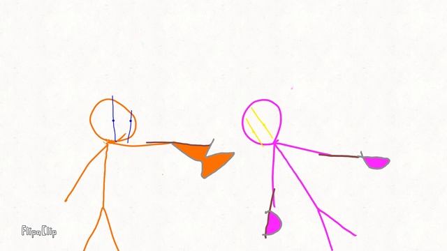 Purple vs Orange Stickman смотреть онлайн