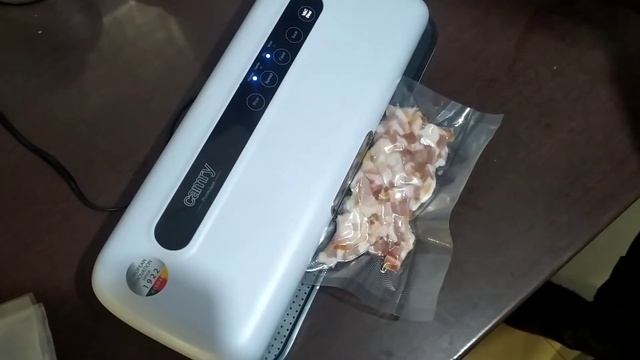 Zgrzewarka próżniowa CAMRY Praca. смотреть онлайн