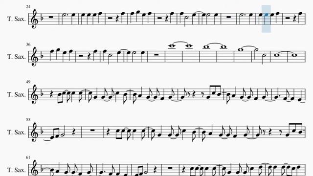 Tenor Sax Sheet Music: How to play Complete Mess by 5 Seconds of Summer смотреть онлайн