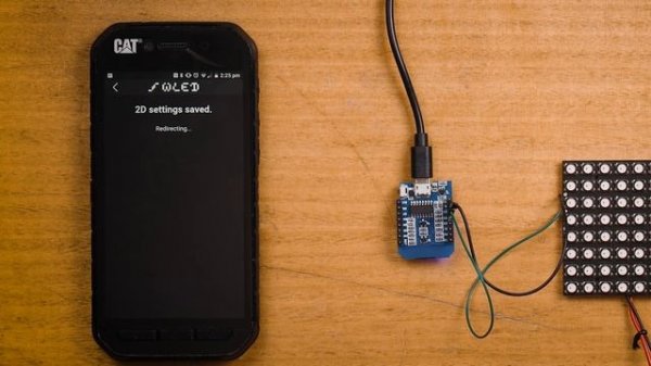 How to make Custom Pixel Art with NO CODE on Any LED Grid - GlowBit Matrix With WLED & ESP32/ESP826