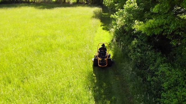 Mowing 25 Miles with Cub Cadet Ultima ZTX смотреть онлайн