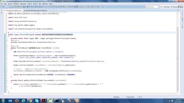 Hybris CronJob / Learn Hybris Cron Job [ Contact Us = ChennaReddyTraining@RRRS.CO.IN ] смотреть онлайн