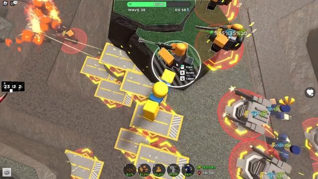 Wrecked Warfare - Duo Hardcore Strategy I Player 1 POV I Tower Defense Simulator I Roblox смотреть онлайн