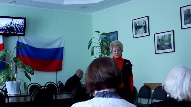 Заседание литературной гостиной Защитникам Отечества слава смотреть онлайн