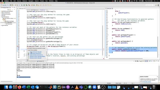Classes 8 Quick ArrayList Review смотреть онлайн