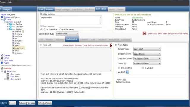 PHP Generator. Add / Edit Box Radio Button, Select List and Checkbox types смотреть онлайн