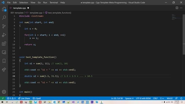 001 - C++17/20/23 템플릿 메타 프로그래밍 - Template Meta Programming смотреть онлайн