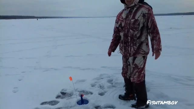 Жерлицы на котовском ВДНХ.Ловим щук. Рыбалка в Тамбове и области. смотреть онлайн