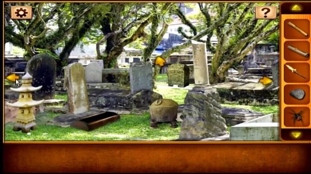 Escape Game Abandoned Cemetery walkthrough 5nGames. смотреть онлайн