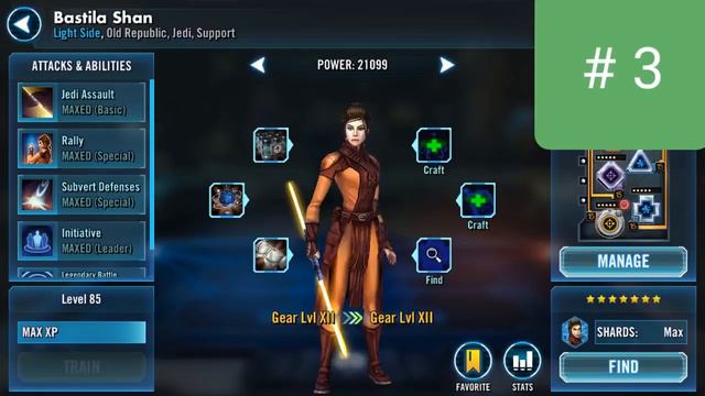 Top 5 Characters For Revan Squads : Star Wars Galaxy Of Heroes - SWGOH