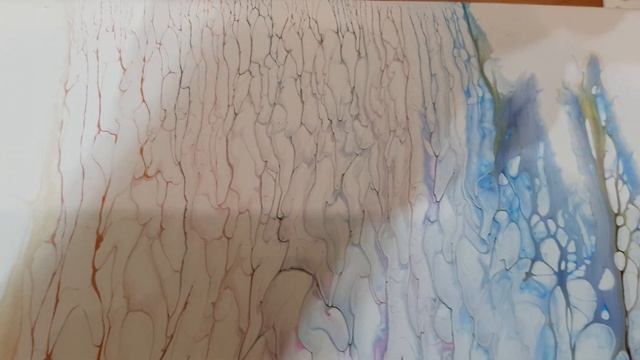 Fluid art without silicone. Акриловая заливка без силикона смотреть онлайн