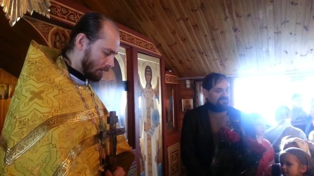 Поздравление настоятеля прихода храма свв.Космы и Дамиана римских о.Евгения с Днем рождения