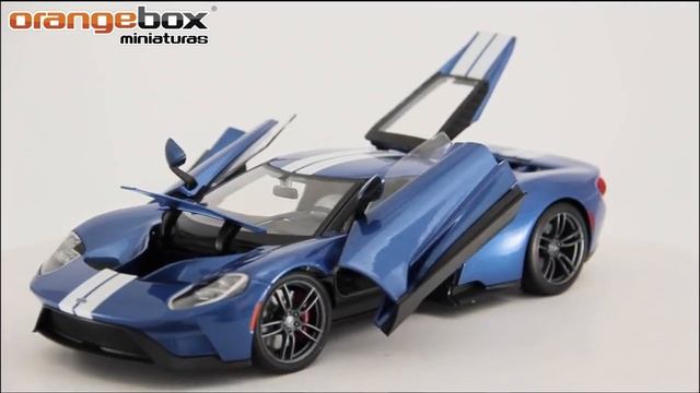 Ford GT 2017 Maisto Exclusive Edition 1:18 Blue смотреть онлайн