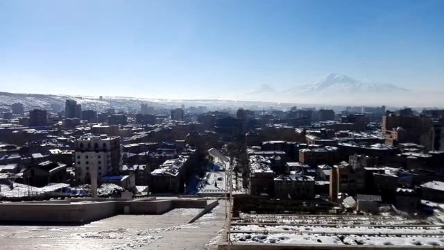 Каскад. Вид на Евреван и Арарат смотреть онлайн