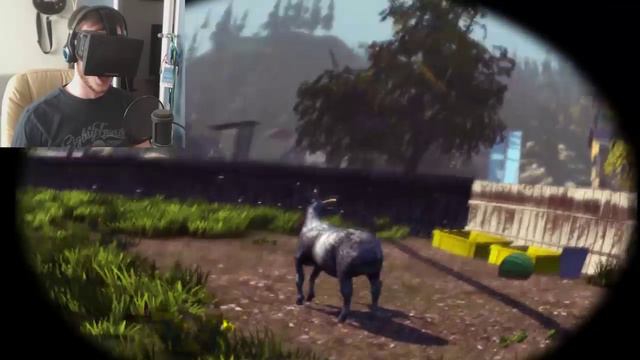 GOAT SIMULATOR + OCULUS RIFT + WUT??? O_O смотреть онлайн