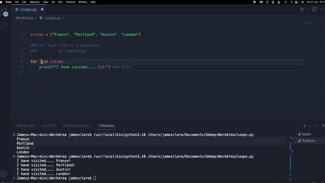 Python 3 - For Loops are simple, here's how! смотреть онлайн