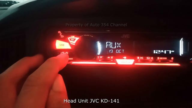 Cara Setting Jam Dan Tanggal Digital Head Unit JVC KD-X141