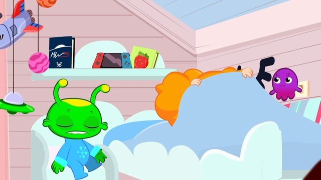 We Trick or Treating in a HAUNTED HOUSE | Cartoons for kids | Groovy the Martian | NEW! смотреть онлайн