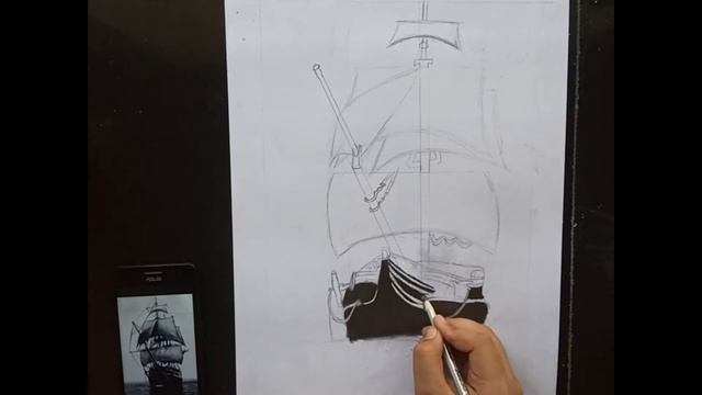 Pirate ship sketch part1 смотреть онлайн