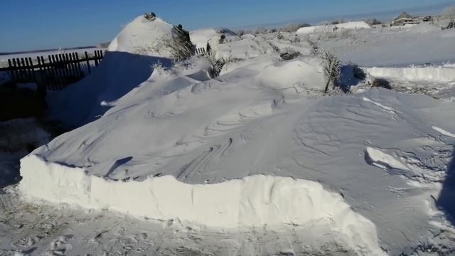 Ждал! И дождался!  Куры меня ДРАЗНЯТ!  СПАЛИЛ СЕНО!  Вся ДЕРЕВНЯ ПОД СНЕГОМ!