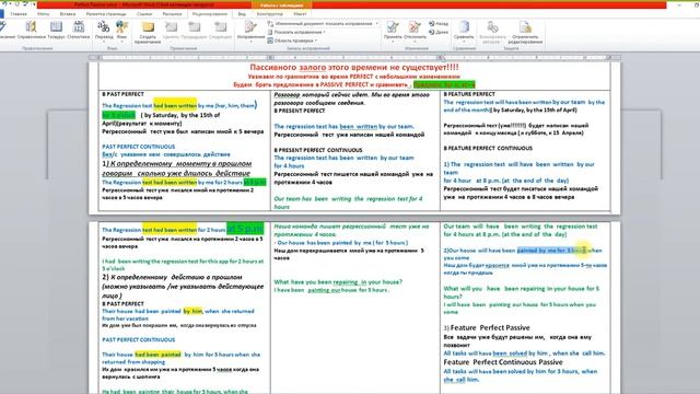 Feature Perfect Continuous passive смотреть онлайн