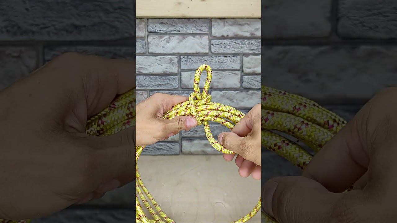 Обязательно запомни эту хитрость! Как легко связать веревку, чтобы она не распуталась? #shorts смотреть онлайн