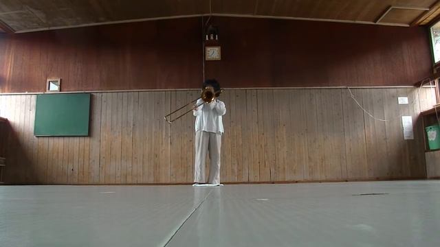 Yasuko Kaneko (trombone) solo improvisation 2020/07/13 смотреть онлайн