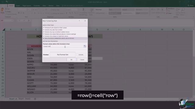 How to Highlight the Active Row in Microsoft Excel смотреть онлайн