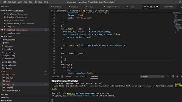 ReactJS for beginners - Part 5 (Working with Project Catalog application) смотреть онлайн