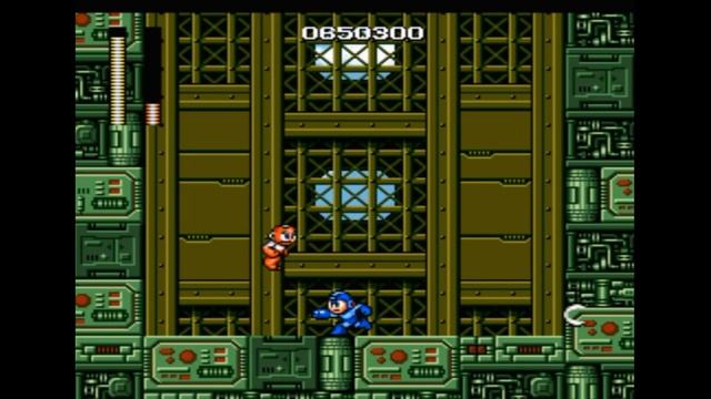 Sega Mega Drive 2 (Smd) 16-bit MegaMan (RockMan) 1 part stage Dr Wily Boss №2