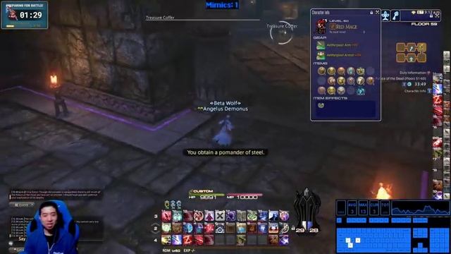 How to PoTD Solo on RDM - Floors 1-121 - "Live Tutorial" - 5.3 - Angelus Demonus смотреть онлайн