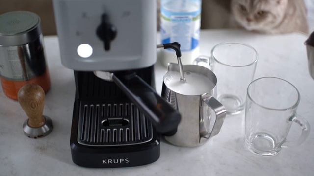 Krups XP 3440 Home Espresso Machine - Cappuccino XXL смотреть онлайн