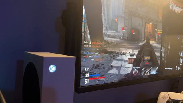 EVERY Gaming Console in One Monitor Setup - PS5 Series S PC Switch смотреть онлайн