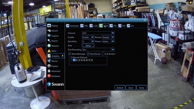 Swann Smart Video Analytics on 4K Security Cameras NHD-885MSB, NHD-886MSD, NHD-885MSFB for NVR-8580 смотреть онлайн