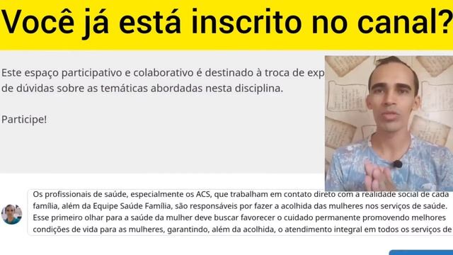 Como responder o 1° FÓRUM da disciplina 23 | Saúde com Agente смотреть онлайн