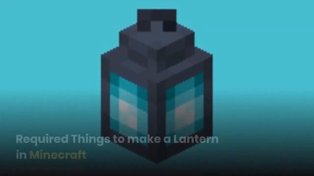 How to Make a LANTERN in Minecraft Survival 1.16? [2022 Method] смотреть онлайн