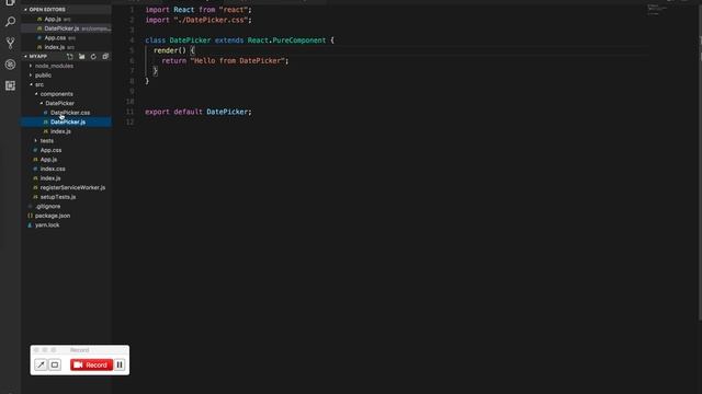 Going over the project structure смотреть онлайн
