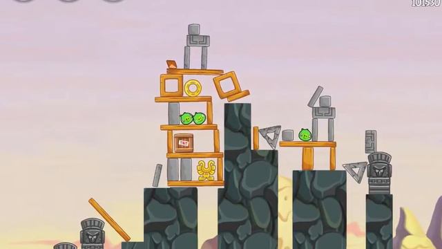 South Hamerica 1-8 | Score 117030 | Angry Birds Seasons смотреть онлайн