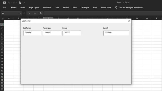 BEGINI CARA PENGHITUNGAN MENGGUNAKAN TEXTBOX DI USERFORM | EXCEL & VBA TUTORIAL смотреть онлайн