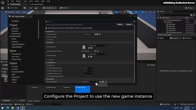 Unreal Engine 5 Dedicated Server using Epic Online Services смотреть онлайн