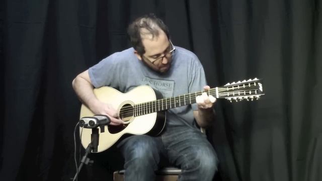 Acoustic Music Works Guitar Demo - Collings 02G 12 String, 12 Fret, German, East Indian Rosewood смотреть онлайн