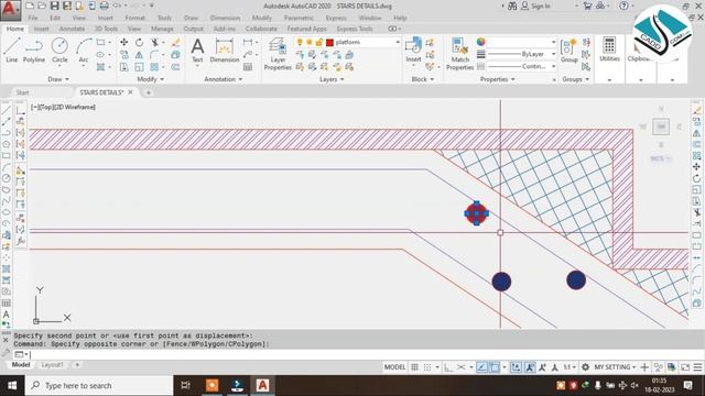 Stair Reinforcement Design in AutoCAD 2020 || Staircase Reinforcement Details Drawing| |PART 1??? смотреть онлайн